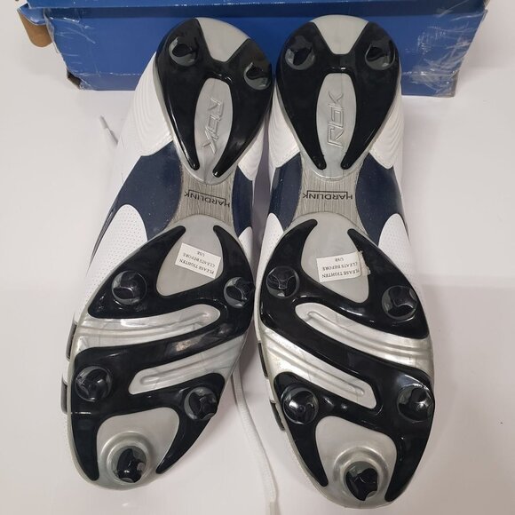 Reebok Equipment NFL Pro BurnerSpd III Low SD3 White/Navy Size Men's 12.5 - Picture 6 of 8